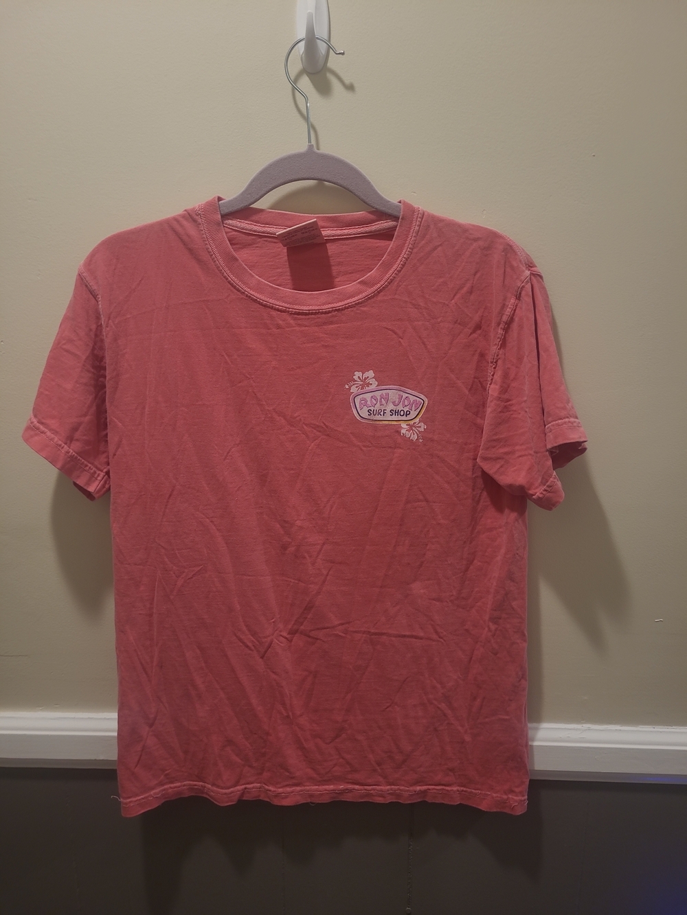 Ron Jon Comfort Colors Unisex Pink Tee Shirt Small Myrtle Beach